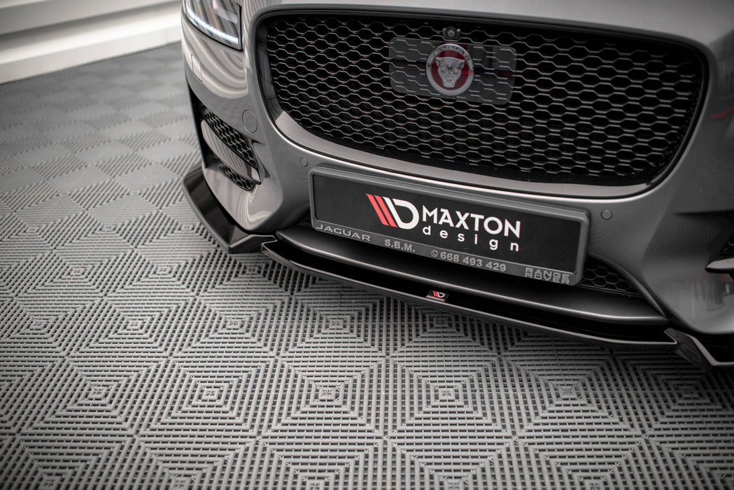 Maxton Design Front Splitter V.2 Jaguar XF R-Sport Mk2