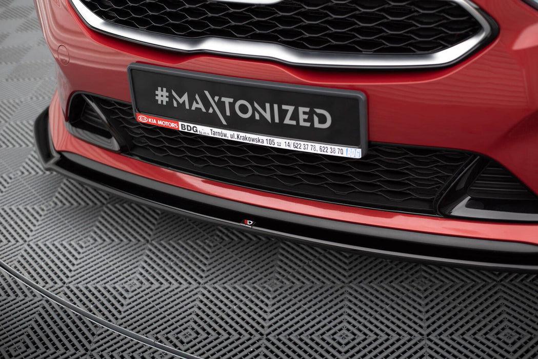 Maxton Design Front Splitter V.2 Kia Ceed GT / GT-Line Mk3 / Proceed Mk1
