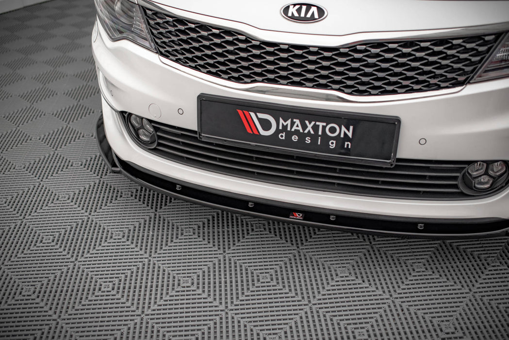 Maxton Design Front Splitter V.2 Kia Optima Mk4