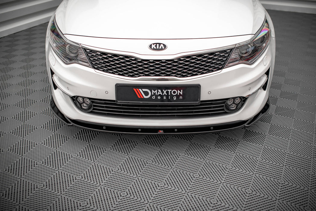 Maxton Design Front Splitter V.2 Kia Optima Mk4