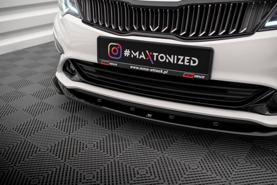 Maxton Design Front Splitter V.2 Kia Optima Mk4 Facelift