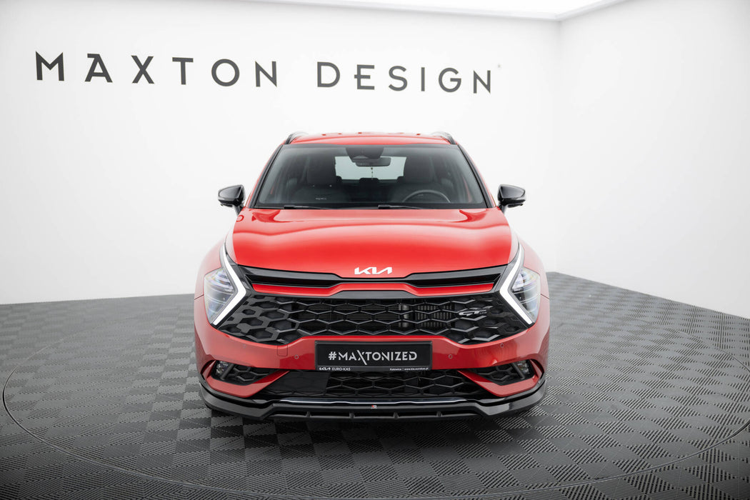 Maxton Design Front Splitter V.2 Kia Sportage GT-Line Mk5