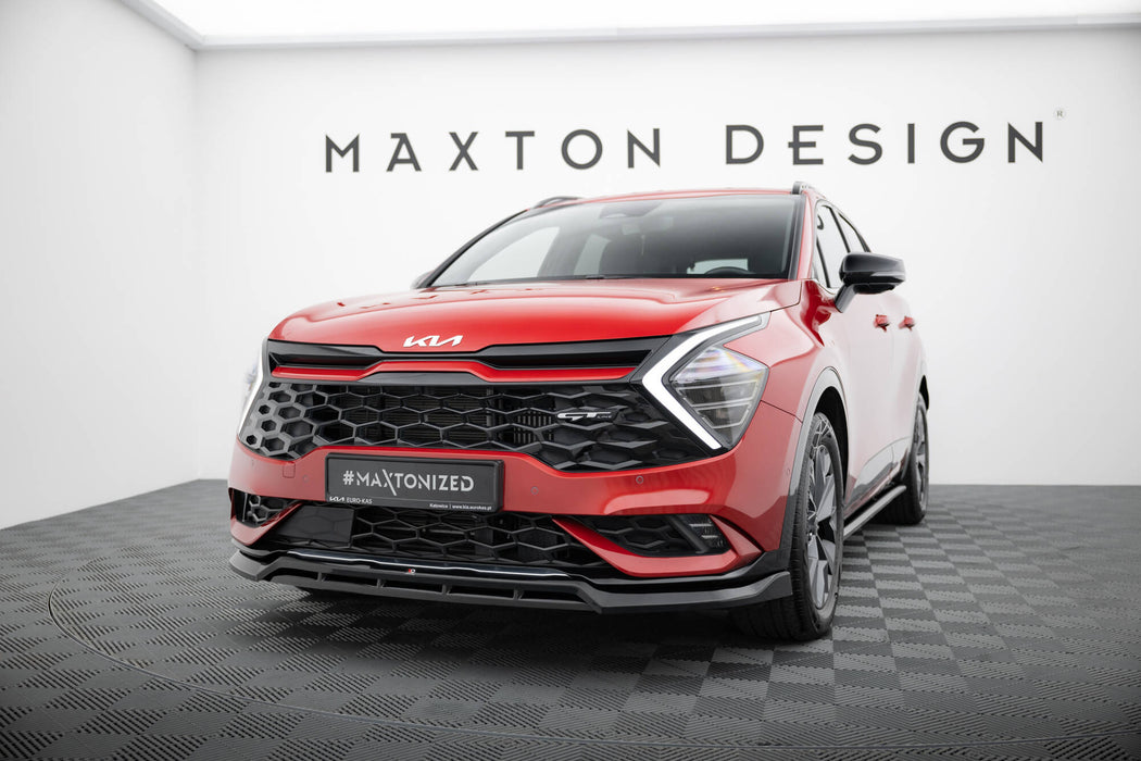 Maxton Design Front Splitter V.2 Kia Sportage GT-Line Mk5