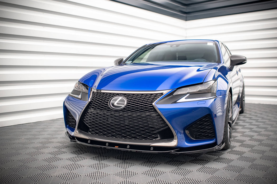Maxton Design Front Splitter V.2 Lexus GS F Mk4 Facelift