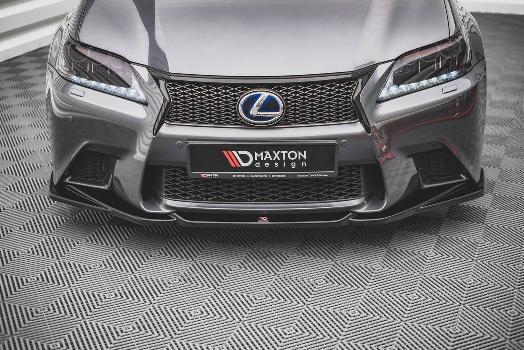 Maxton Design Front Splitter V.2 Lexus GS F Sport Mk4 (L10)