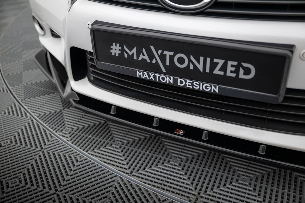 Maxton Design Front Splitter  V.2 Lexus GS Mk4 (L10)