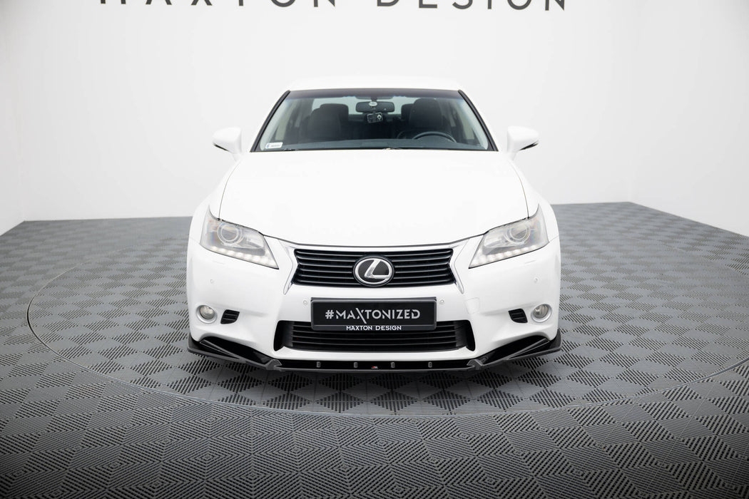 Maxton Design Front Splitter  V.2 Lexus GS Mk4 (L10)
