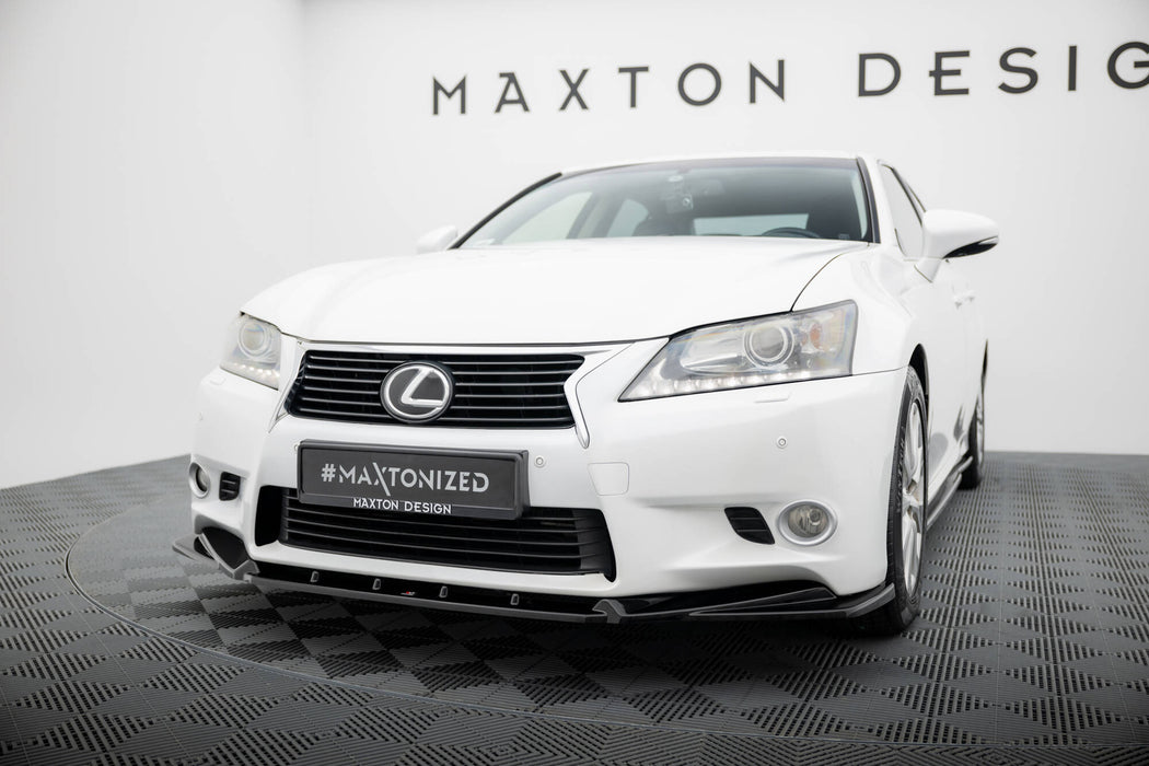 Maxton Design Front Splitter  V.2 Lexus GS Mk4 (L10)
