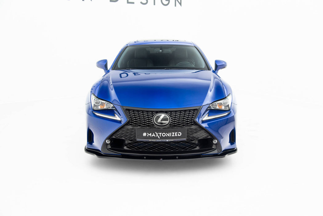 Maxton Design Front Splitter V.2 Lexus RC Mk1