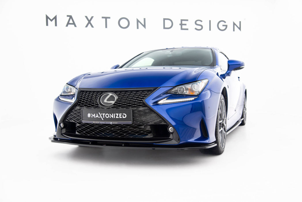 Maxton Design Front Splitter V.2 Lexus RC Mk1
