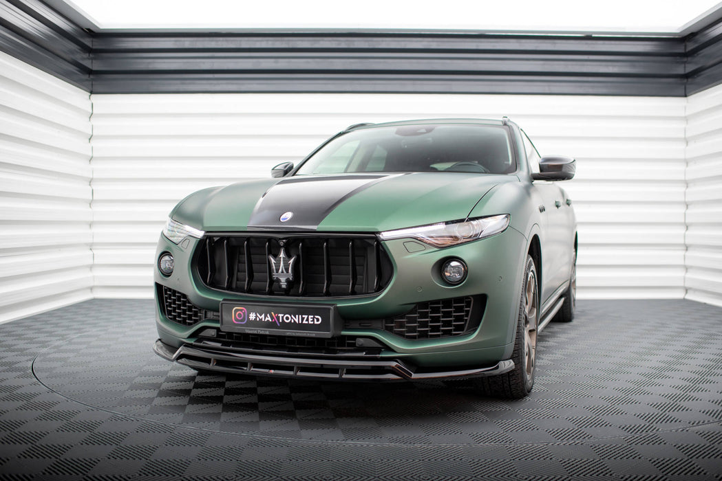 Maxton Design Front Splitter V.2 Maserati Levante Mk1