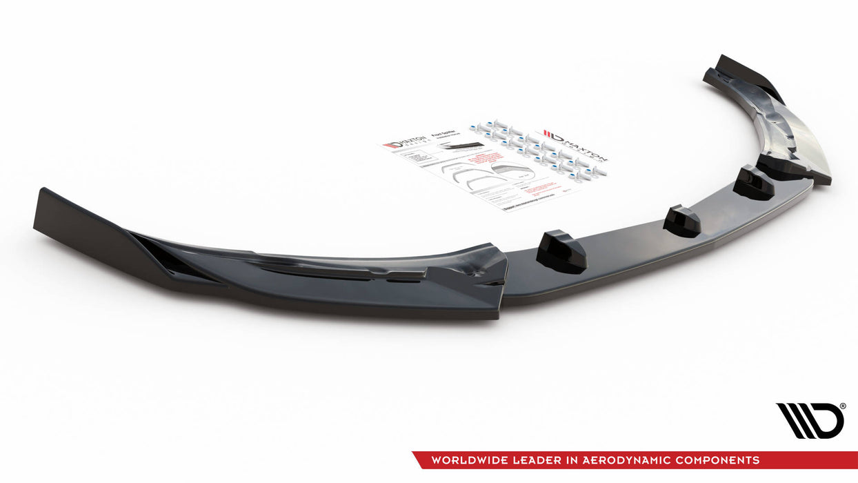 Maxton Design Front Splitter V.2 Mercedes-AMG C63 Coupe AMG Aero Pack C205 Facelift
