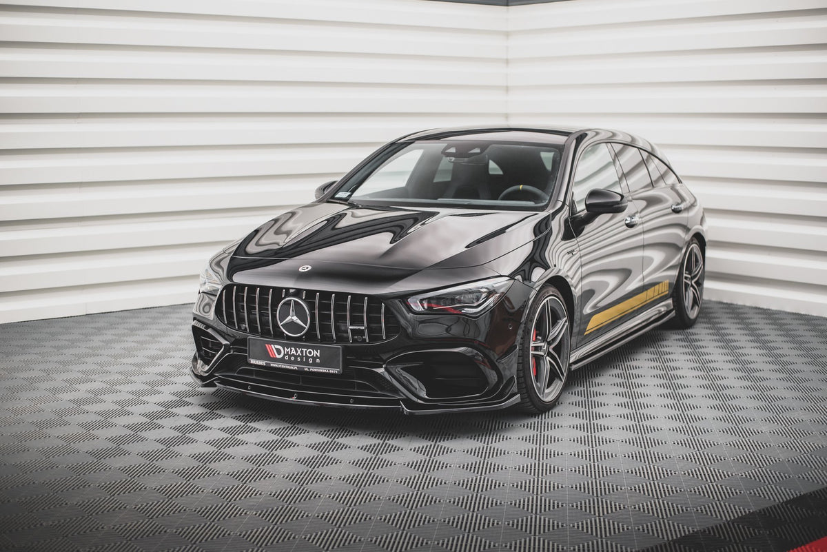 Maxton Design Front Splitter V.2 Mercedes-AMG CLA 45 Aero C118 — Maxton ...