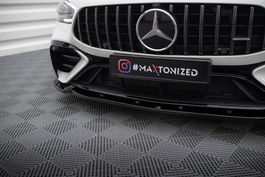 Maxton Design Front Splitter V.2 Mercedes-AMG GT 43 4 Door Coupe V8 Styling Package
