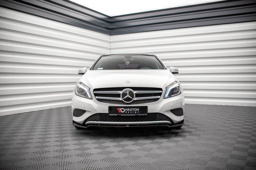 Maxton Design Front Splitter V.2 Mercedes-Benz A W176