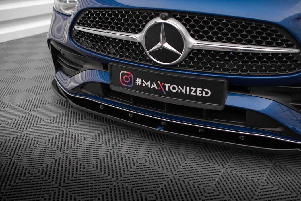 Maxton Design Front Splitter V.2 Mercedes-Benz C AMG-Line / 43 AMG W206
