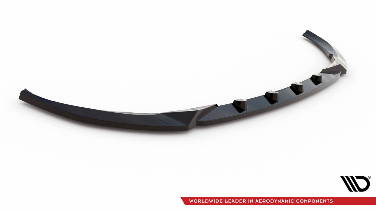 Maxton Design Front Splitter V.2 Mercedes-Benz C AMG Line Sedan / Coupe / Estate W205 / C205 / S205 Facelift