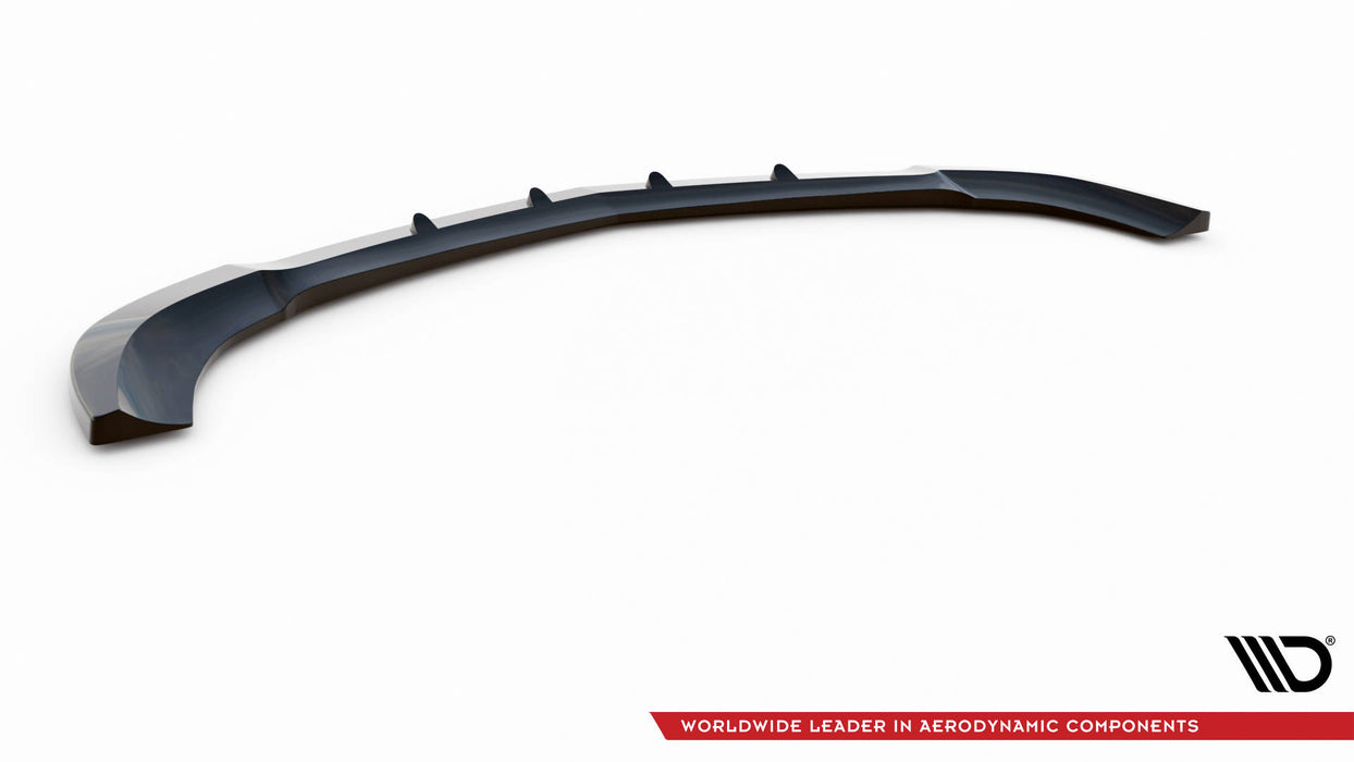Maxton Design Front Splitter V.2 Mercedes-Benz C Coupe / Sedan / Estate  AMG-Line C204 / W204 Facelift / S204 Facelift
