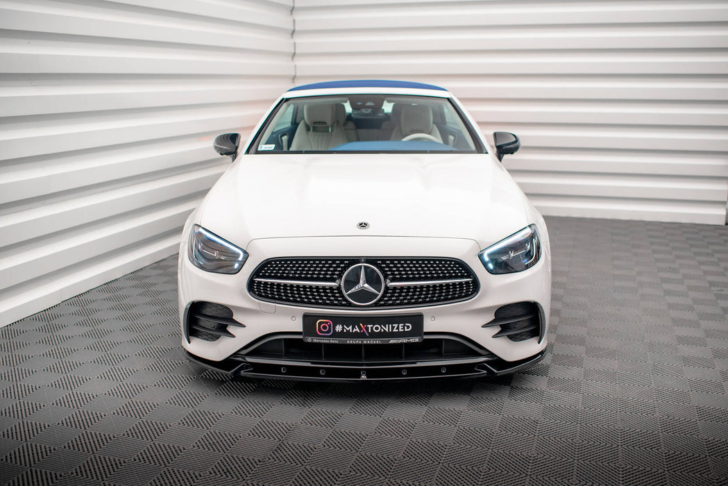 Maxton Design Front Splitter V.2 Mercedes-Benz E-Class W213 Coupe Facelift (C238 Facelift) / Cabriolet (A238 Facelift) AMG-Line / 53 AMG