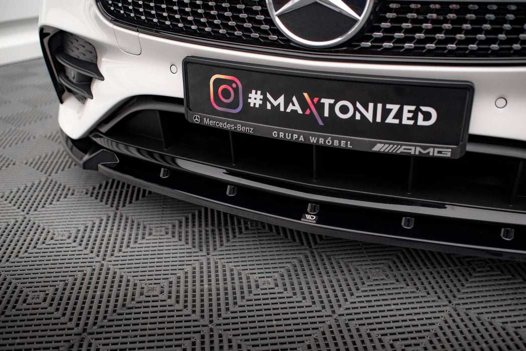 Maxton Design Front Splitter V.2 Mercedes-Benz E-Class W213 Coupe Facelift (C238 Facelift) / Cabriolet (A238 Facelift) AMG-Line / 53 AMG