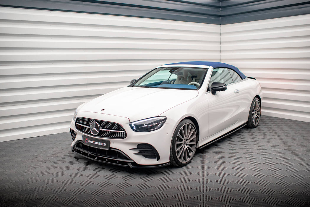 Maxton Design Front Splitter V.2 Mercedes-Benz E-Class W213 Coupe Facelift (C238 Facelift) / Cabriolet (A238 Facelift) AMG-Line / 53 AMG