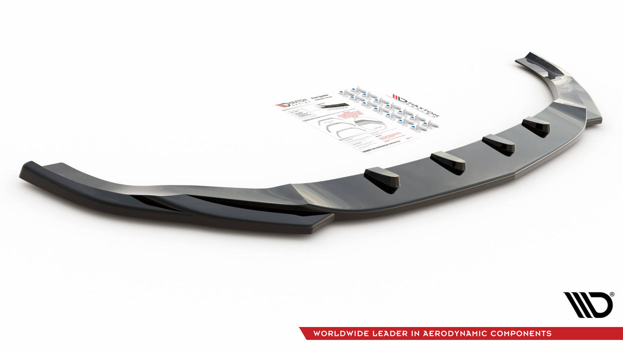 Maxton Design Front Splitter V.2 Mercedes-Benz GLE Coupe / SUV 63 AMG C292 / W166