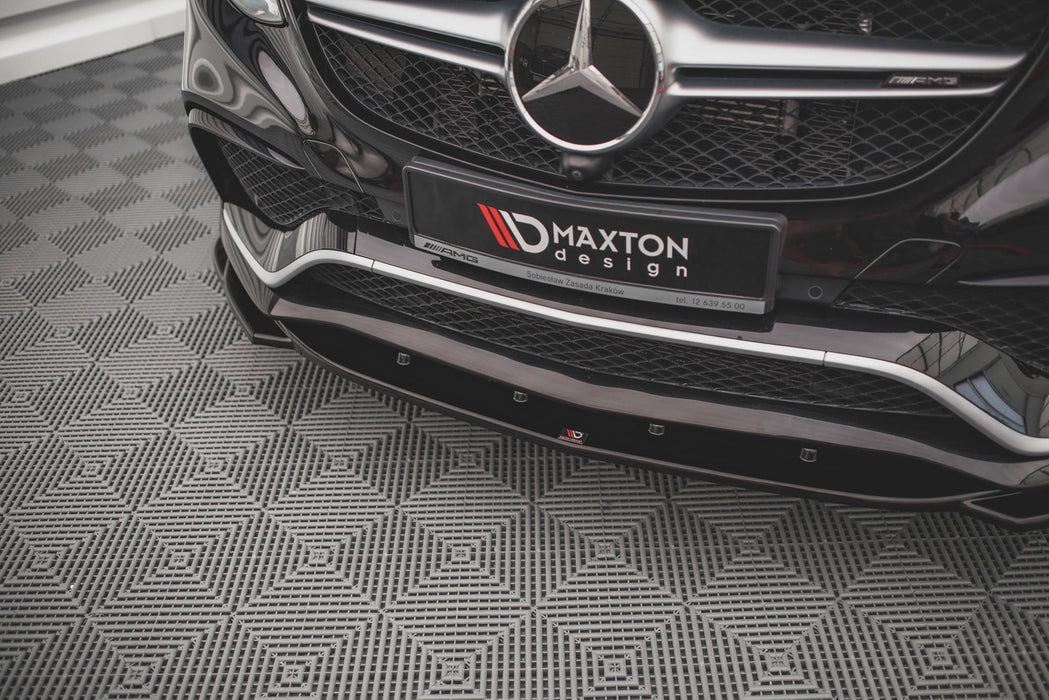 Maxton Design Front Splitter V.2 Mercedes-Benz GLE Coupe / SUV 63 AMG C292 / W166