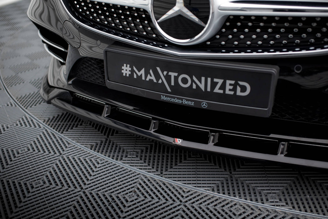 Maxton Design Front Splitter V.2 Mercedes-Benz S Coupe AMG-Line C217 Facelift