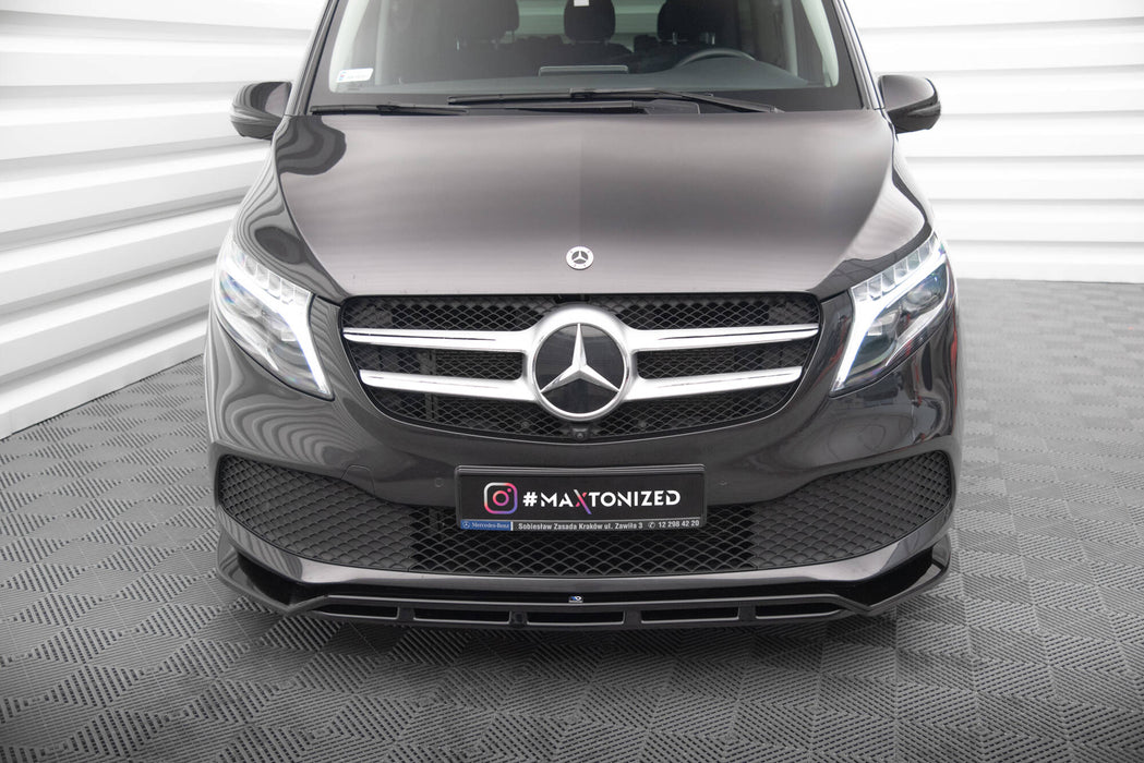 Maxton Design Front Splitter V.2 Mercedes-Benz V-Class W447 Facelift