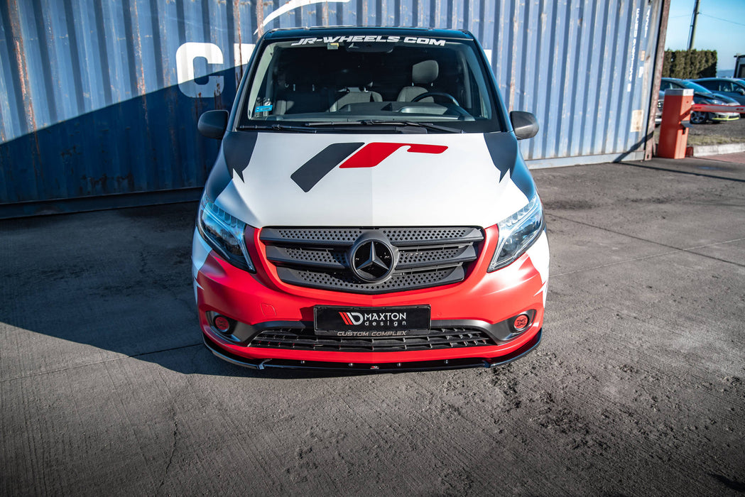 Maxton Design Front Splitter V.2 Mercedes-Benz Vito W447 Facelift
