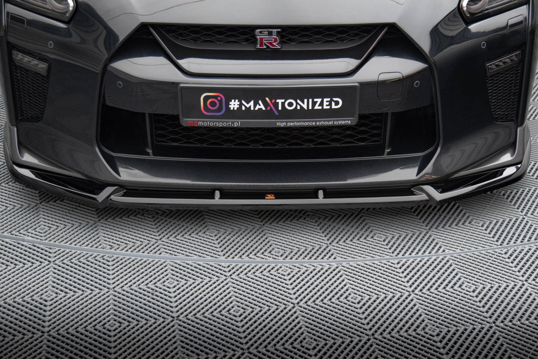 Maxton Design Front Splitter V.2 Nissan GTR R35 Facelift
