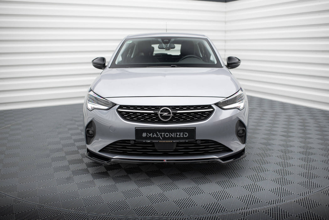 Maxton Design Front Splitter V.2 Opel Corsa F ( Mk6)