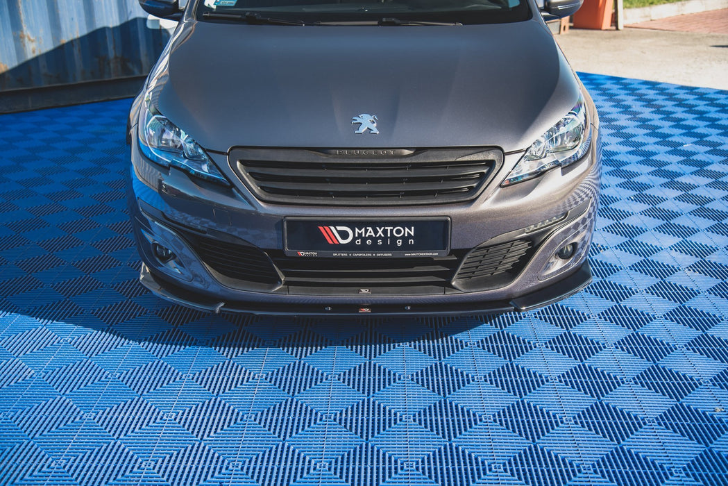 Maxton Design Front Splitter V.2 Peugeot 308 Mk2