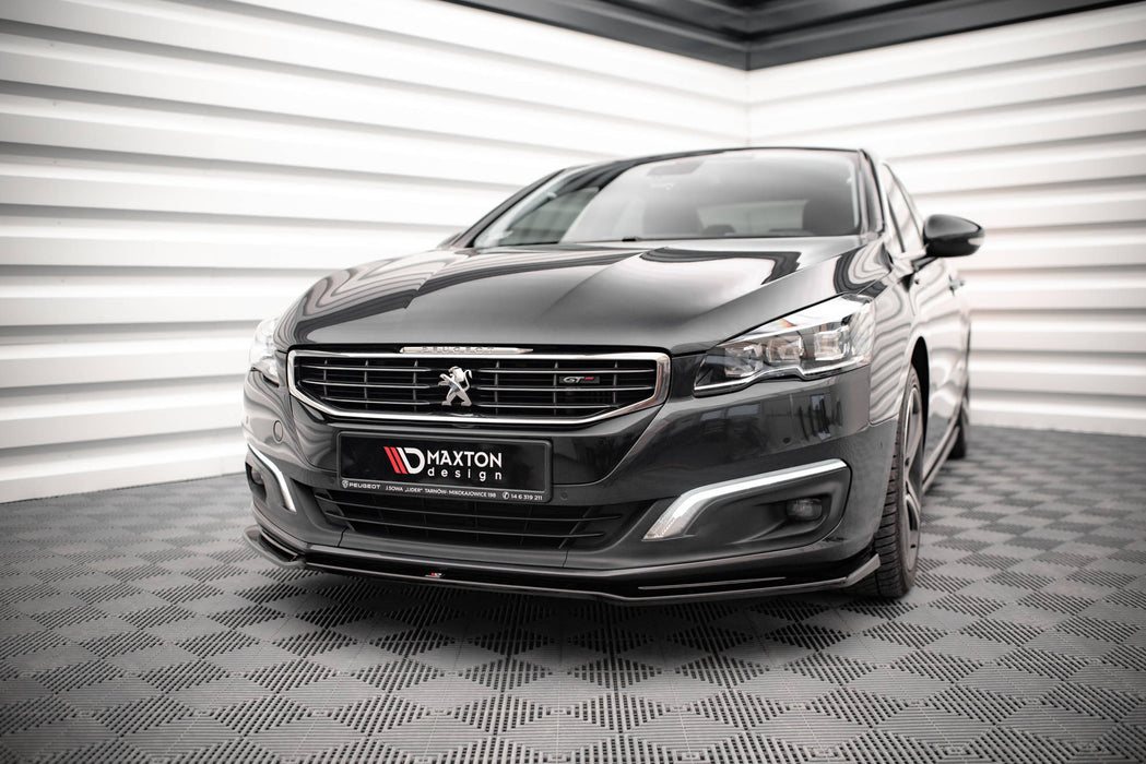 Maxton Design Front Splitter V.2 Peugeot 508 GT Mk1 Facelift