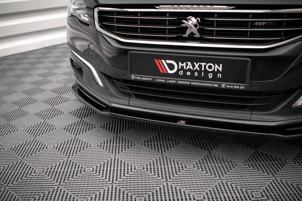 Maxton Design Front Splitter V.2 Peugeot 508 GT Mk1 Facelift