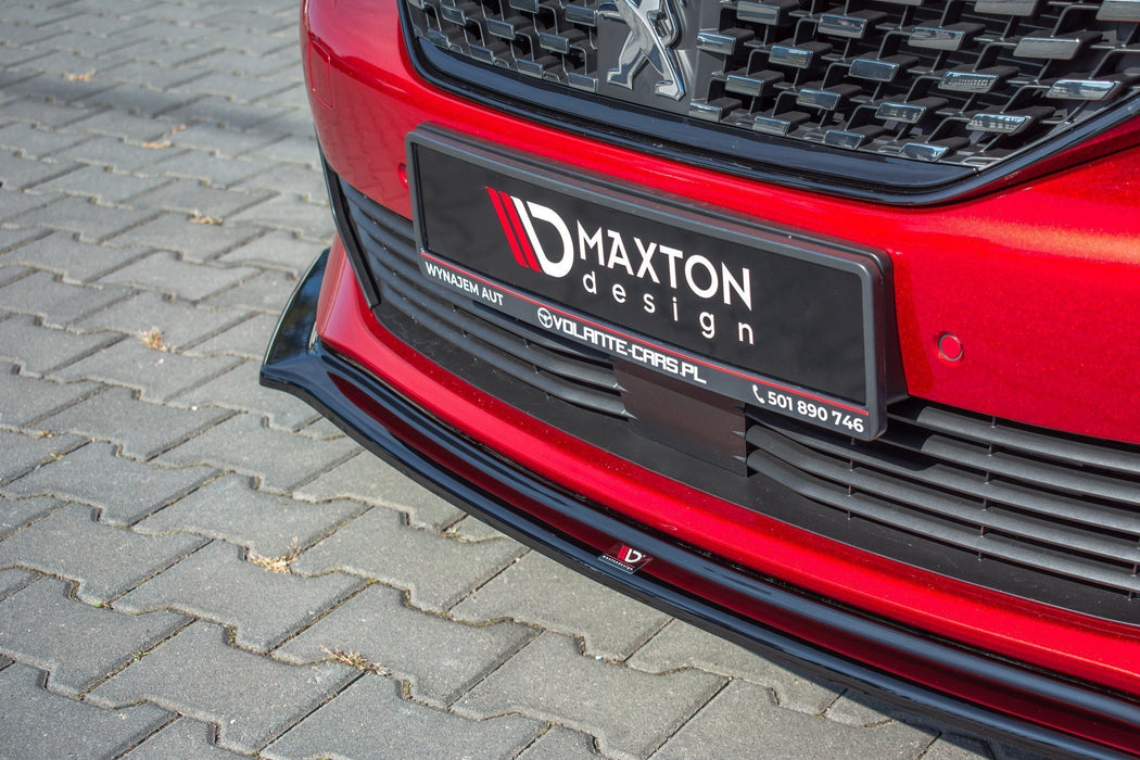 Maxton Design Front Splitter V.2 Peugeot 508 Mk2