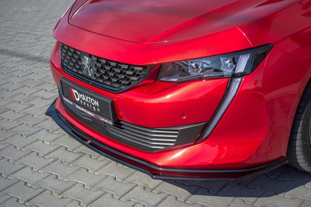 Maxton Design Front Splitter V.2 Peugeot 508 Mk2