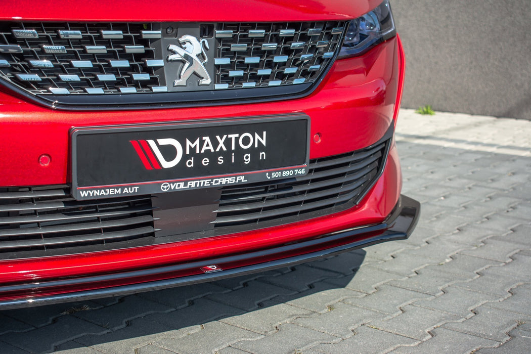 Maxton Design Front Splitter V.2 Peugeot 508 Mk2