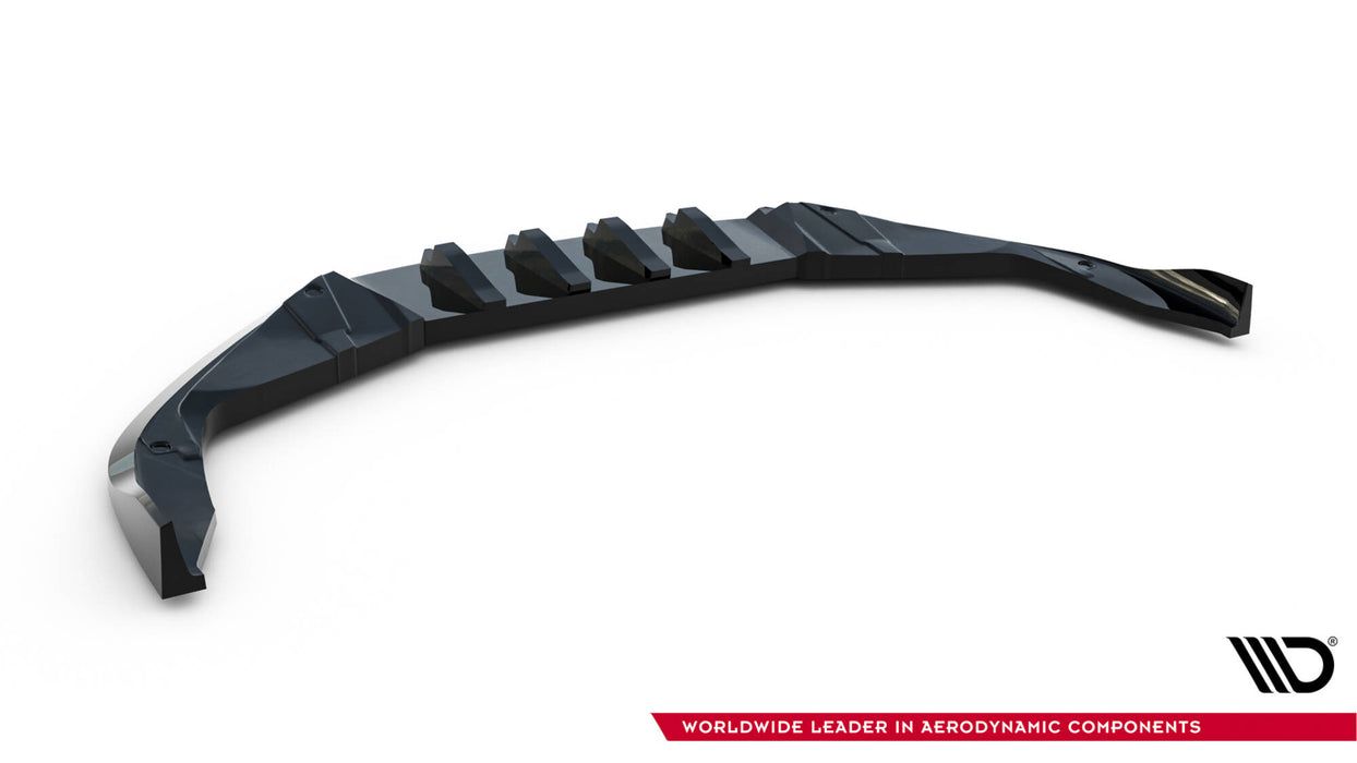 Maxton Design Front Splitter  V.2 Porsche 718 Cayman GTS 982c