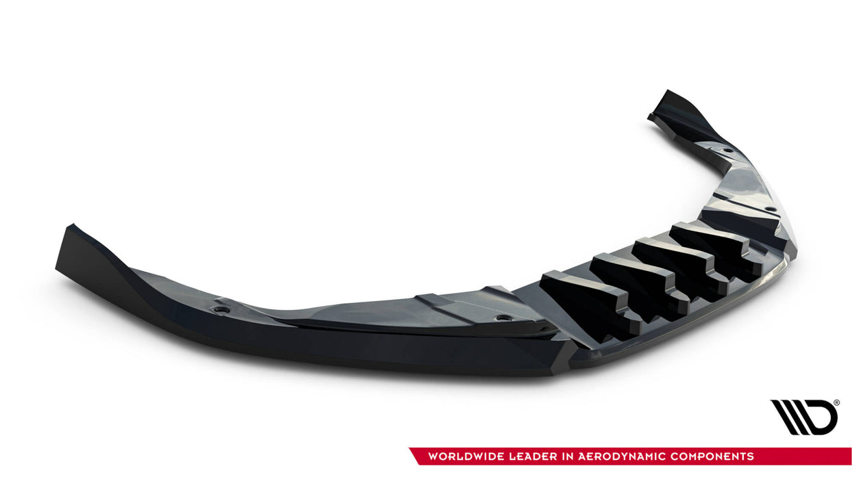 Maxton Design Front Splitter  V.2 Porsche 718 Cayman GTS 982c