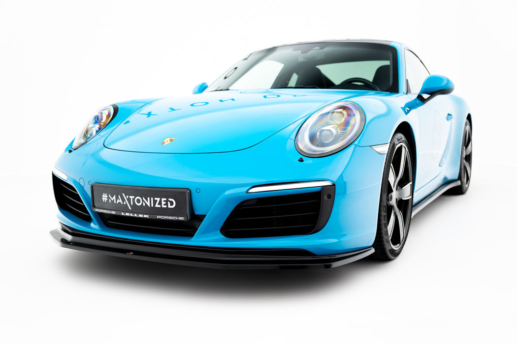 Maxton Design Front Splitter V.2 Porsche 911 Carrera 991 Facelift