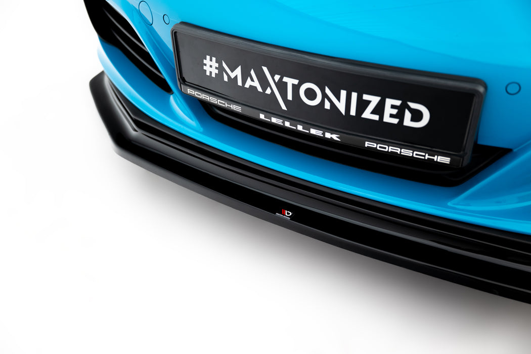 Maxton Design Front Splitter V.2 Porsche 911 Carrera 991 Facelift
