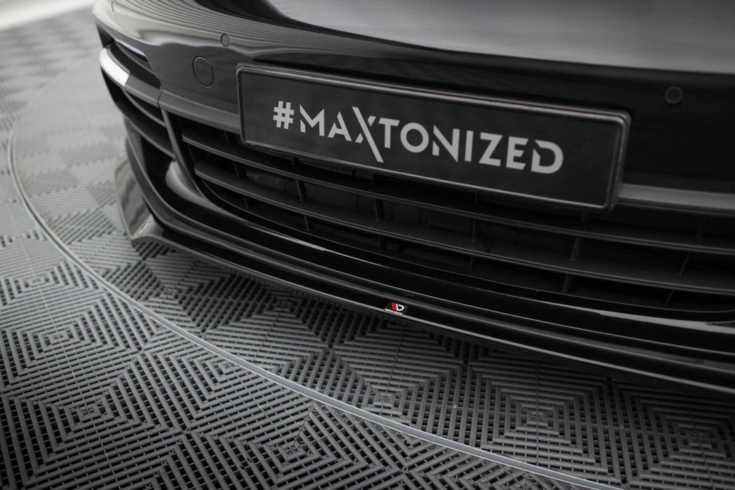 Maxton Design Front Splitter V.2 Porsche Panamera E-Hybrid / Panamera 4S 971