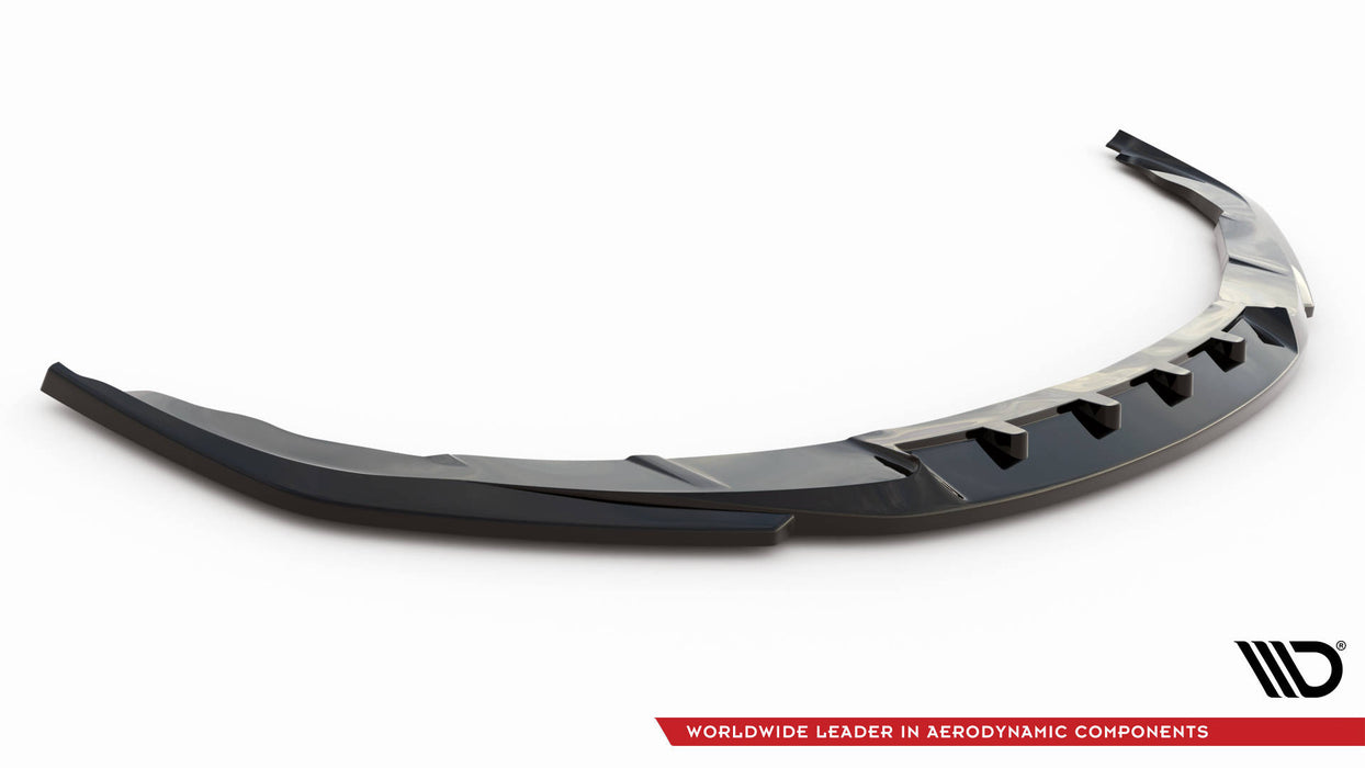 Maxton Design Front Splitter V.2 Porsche Panamera Turbo Sport Design Package 970