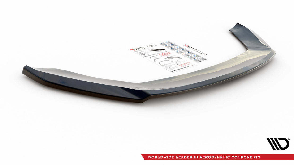 Maxton Design Front Splitter V.2 Seat Leon FR / Cupra Mk3