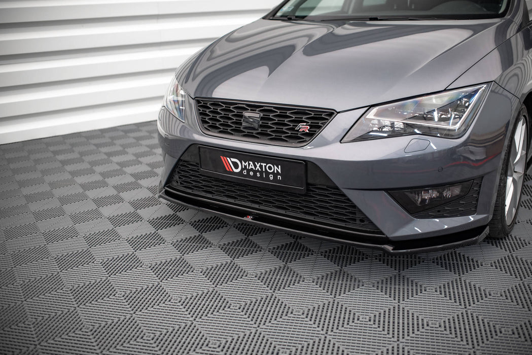 Maxton Design Front Splitter V.2 Seat Leon FR / Cupra Mk3