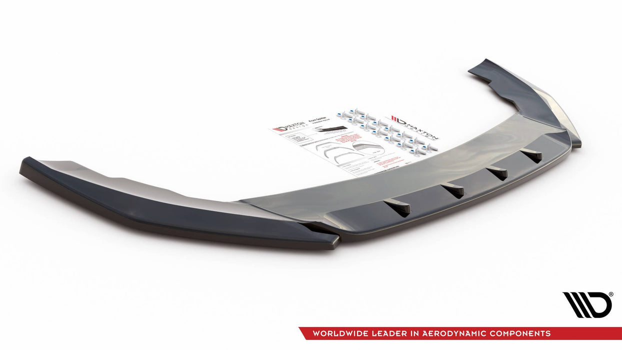 Maxton Design Front Splitter V.2 Seat Leon FR Mk4