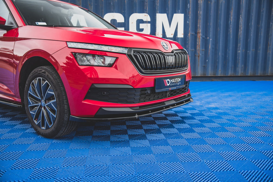 Maxton Design Front Splitter V.2 Skoda Kamiq Mk1