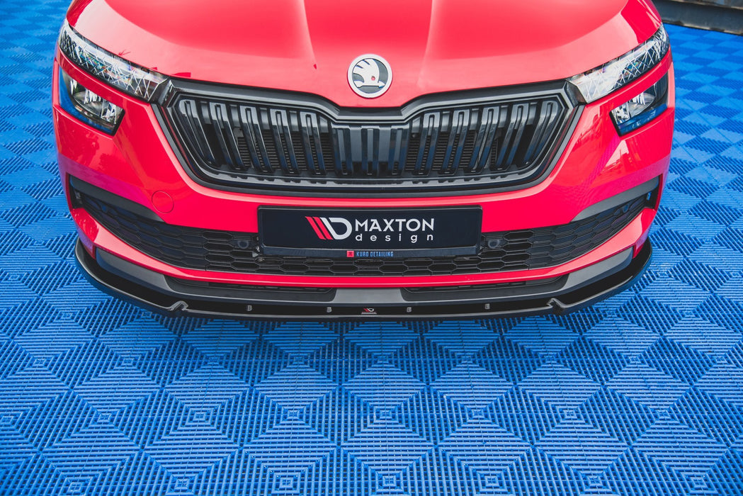 Maxton Design Front Splitter V.2 Skoda Kamiq Mk1