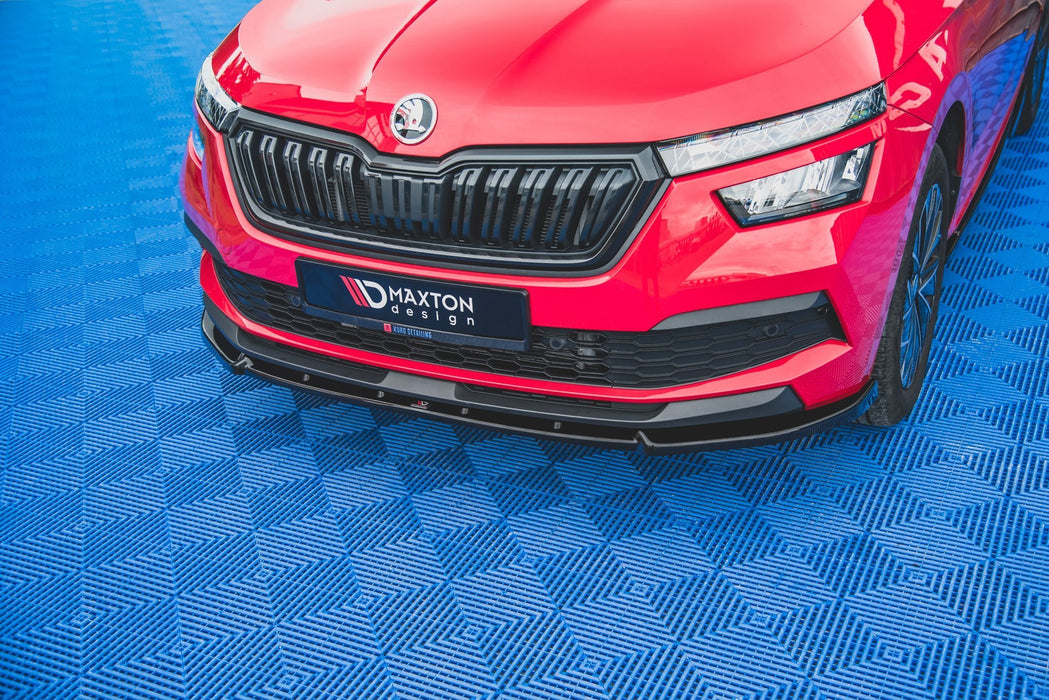Maxton Design Front Splitter V.2 Skoda Kamiq Mk1